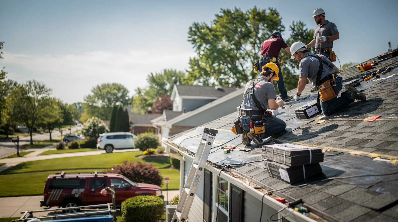 Roof Repair in Roanoke, IL around you